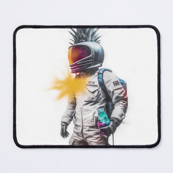 Item preview, Pineapple Spaceman Street Artist AI Generated designed and sold by And-So.