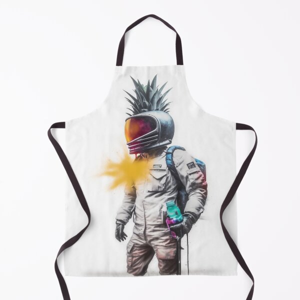 Artikelvorschau, Pineapple Spaceman Street Artist KI generiert entworfen und verkauft von And-So.