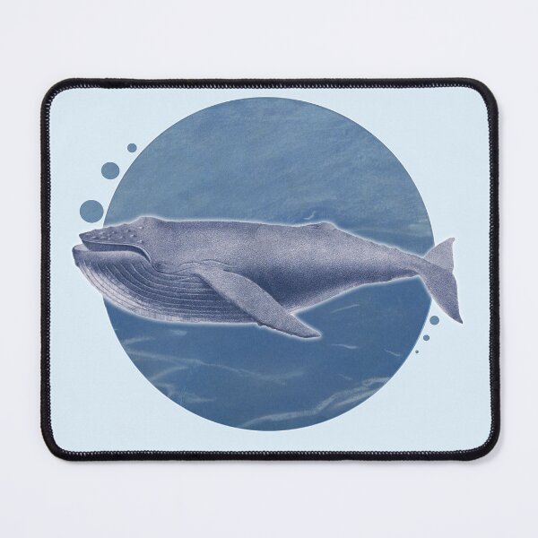 Item preview, The Humpback Whale. Vintage restored and reworked art by Mindthecherry. designed and sold by MINDTHECHERRY.
