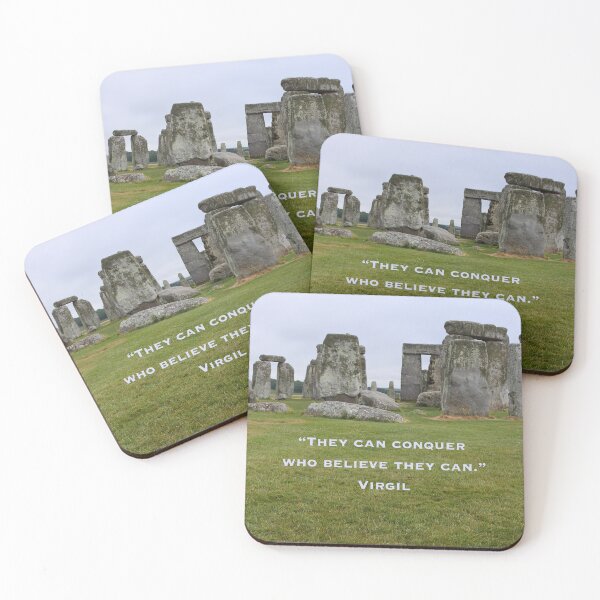 Item preview, They Can Conquer Who Believe Virgil Quote designed and sold by Quote Gallery.
