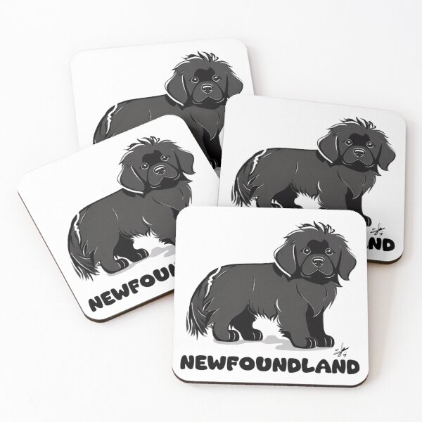 Item preview, Black Newfoundland Dog designed and sold by Newchendise.