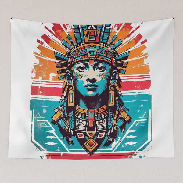 Artikelvorschau, Aztekischer Schamane entworfen und verkauft von KnoClothingCo.