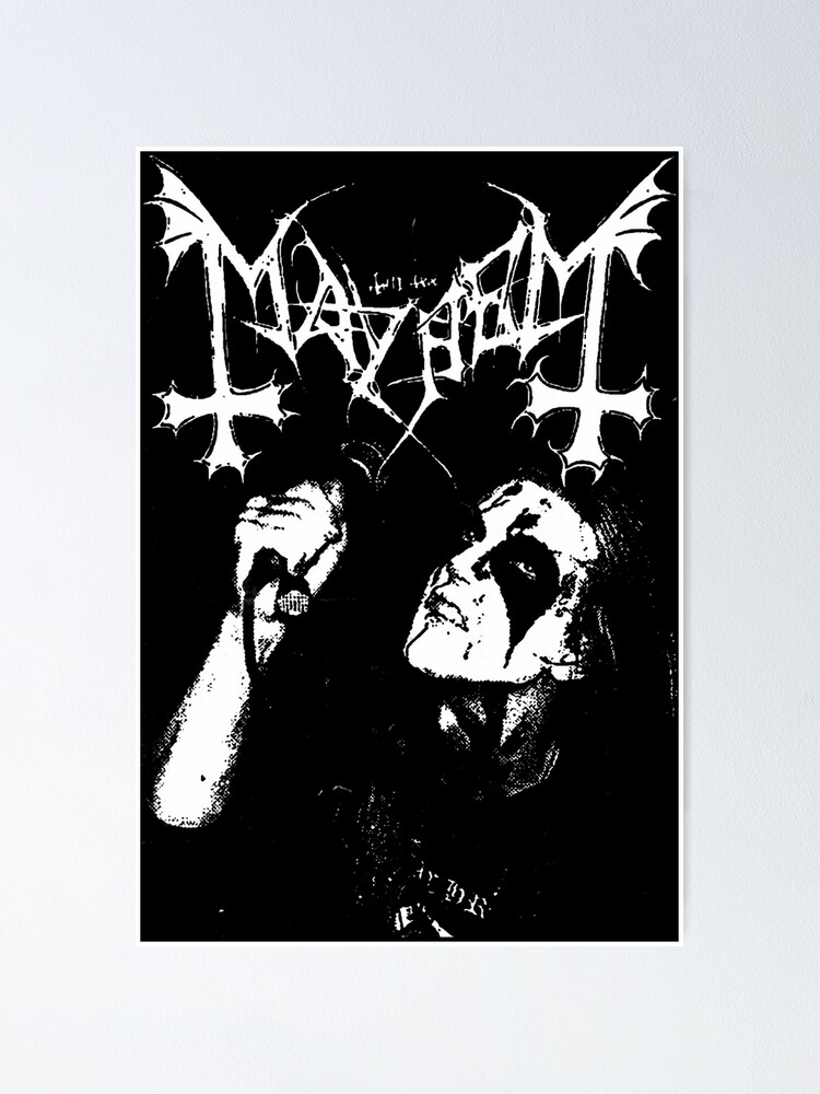 Dead Mayhem - Mayhem Black Metal - Posters and Art Prints