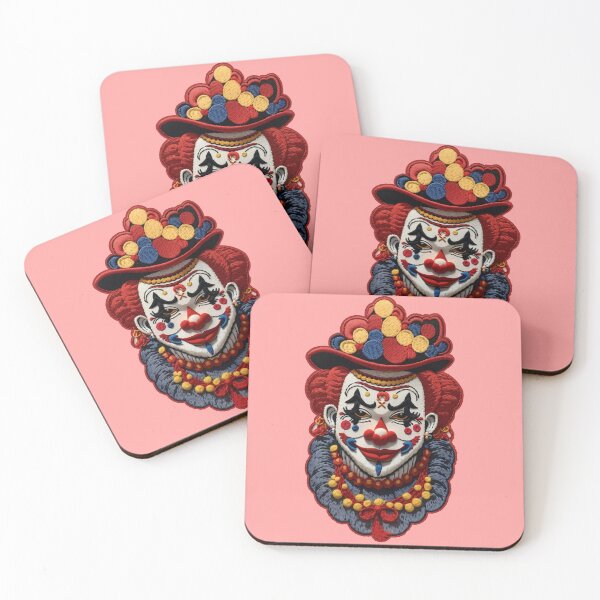 Item preview, Embroidered Scary Clown designed and sold by Kai Multiverse.