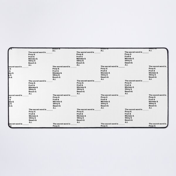 Item preview, Distractible Merch Secret Word designed and sold by CasimiraSaxon.