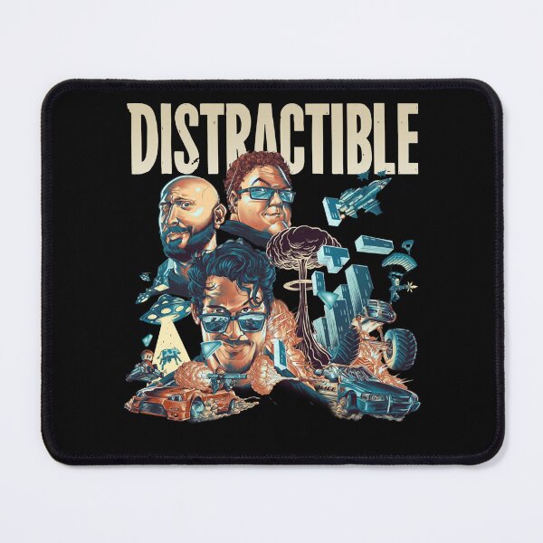Item preview, Distractible Podcast merch designed and sold by CasimiraSaxon.