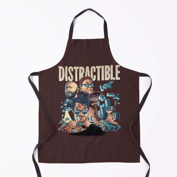 Item preview, Distractible Podcast merch designed and sold by CasimiraSaxon.