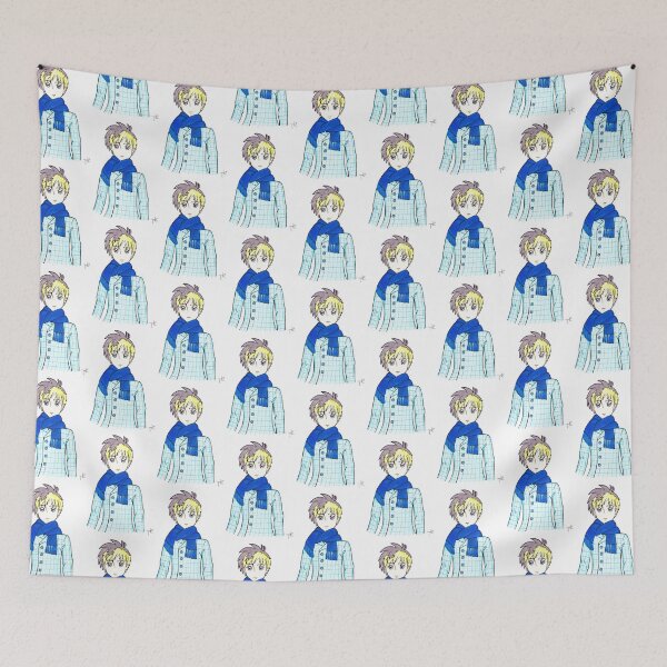 Item preview, Boy with scarf "Milo" designed and sold by Anmioma.