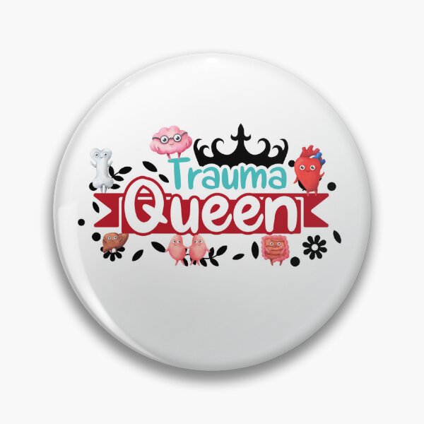 Item preview, Trauma Queen, RN, LPN,CNA,Respiratory therapist, Healthcare Hero designed and sold by Livn2laugh.
