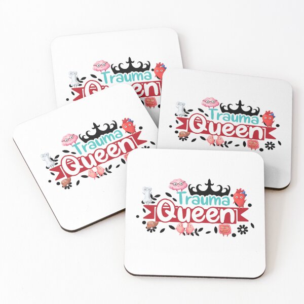 Item preview, Trauma Queen, RN, LPN,CNA,Respiratory therapist, Healthcare Hero designed and sold by Livn2laugh.