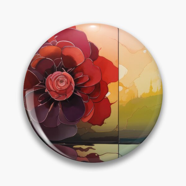 Item preview, Flaming Scarlet Blossom Sunset designed and sold by danielliamgill.