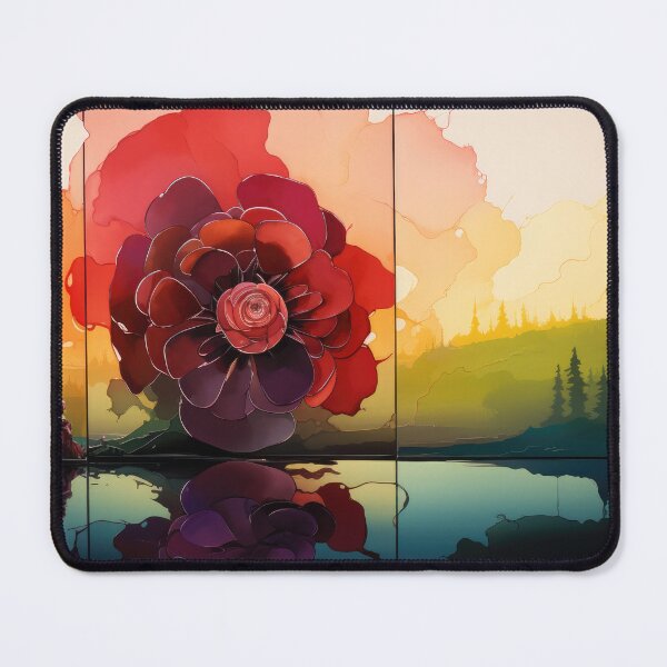 Item preview, Flaming Scarlet Blossom Sunset designed and sold by danielliamgill.
