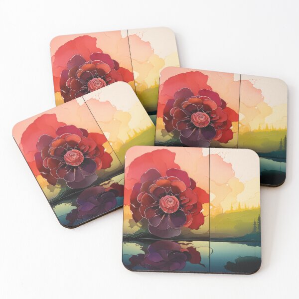 Item preview, Flaming Scarlet Blossom Sunset designed and sold by danielliamgill.