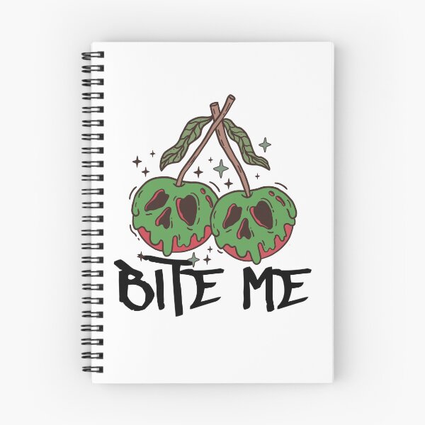 Item preview, Bite Me Poison Apple Halloween Design in Green and Red Apple Witch Potion designed and sold by GlobalGraphics.