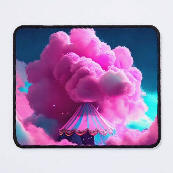 Aperçu de l'œuvre Un beau nuage moelleux de barbe à papa rose créée et vendue par morator.