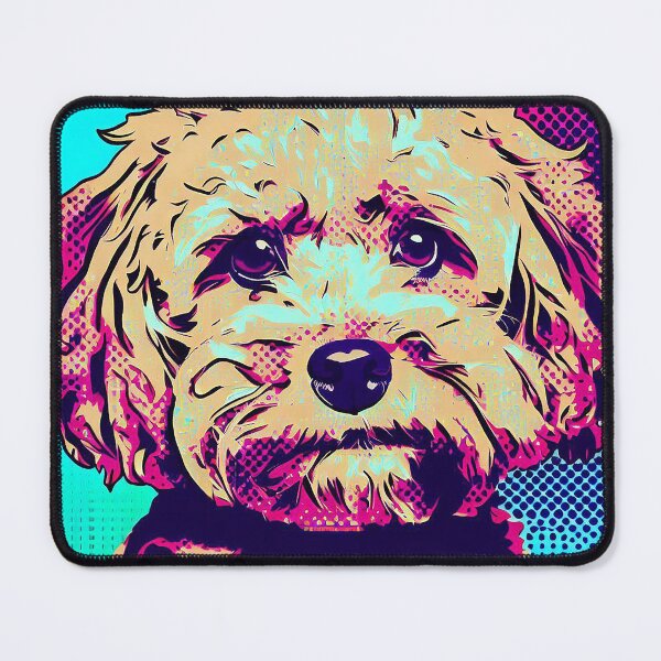Item preview, Poodle Cross Pop Art designed and sold by FunnehGacha.