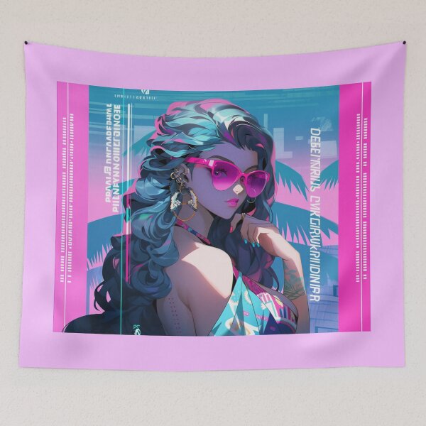 Item preview, 90s Anime Diamond in Dubai: A Blend of Nostalgia and Glamour in the Desert Oasis! designed and sold by RIAiCreations.