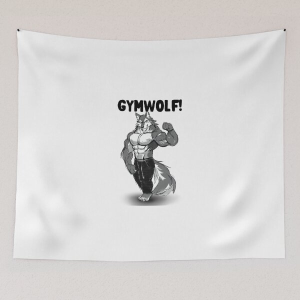 Item preview, An Amazing GymWolf designed and sold by SKELPA.