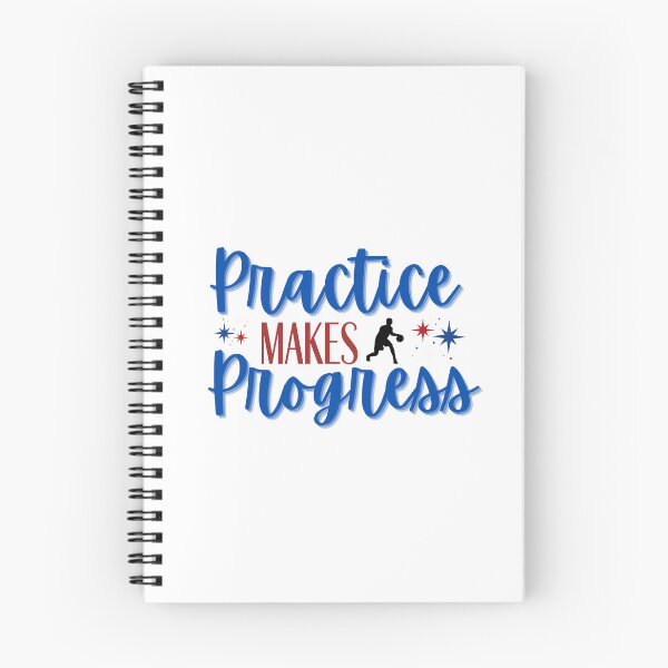 Item preview, Practice Makes Progress Basketball designed and sold by musicgirl3700.
