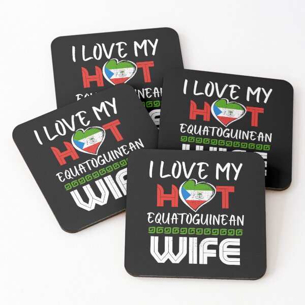 Item preview, I Love My Hot Equatoguinean Wife Husband designed and sold by Furahisha.