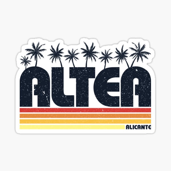 Item preview, Altea Alicante Spain Retro Tourism designed and sold by KnutKnutKnut.