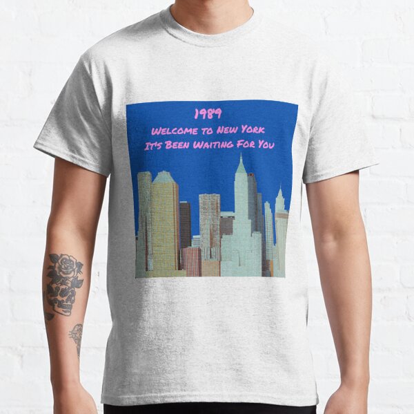 Welcome to New York Oversized Tee - White