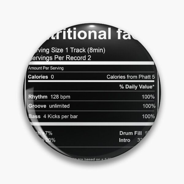 Item preview, House Music Nutritional Facts 	 	 designed and sold by tqaphfvwic98.
