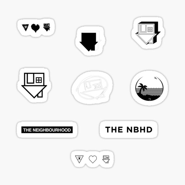 Reflection - The NBHD Sticker for Sale by importato