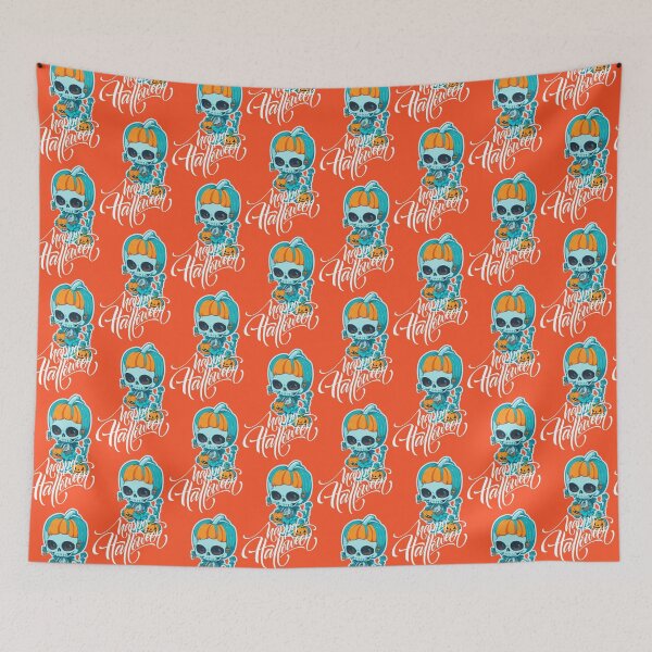 Item preview, Funny Halloween Skeleton designed and sold by CatCoconut-Art.