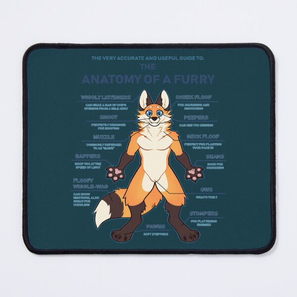 Item preview, Anatomy of a Furry designed and sold by EzanaBelleza.