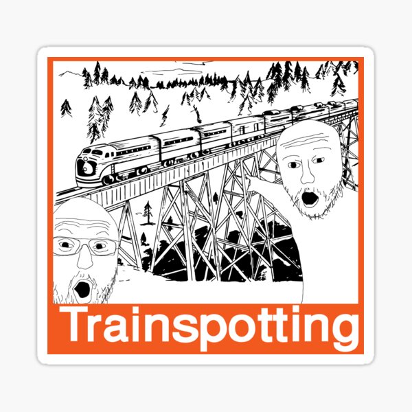 Vista previa del artículo con la obra «Trainspotting», diseñado y vendido por IceCrematorium.