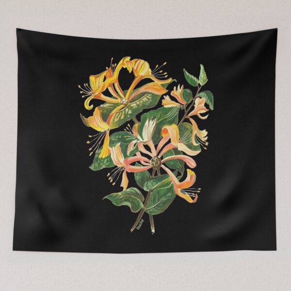 Item preview, Honeysuckle Botanical Art Cut Out  	 designed and sold by swtcysijdg34.