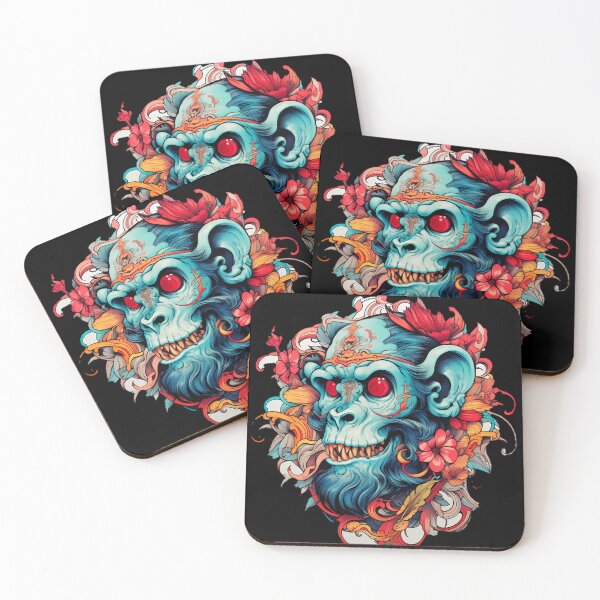 Item preview, "El Eterno Simio: Tatuaje Neotradicional en Movimiento" designed and sold by Art-Vortex-fr.