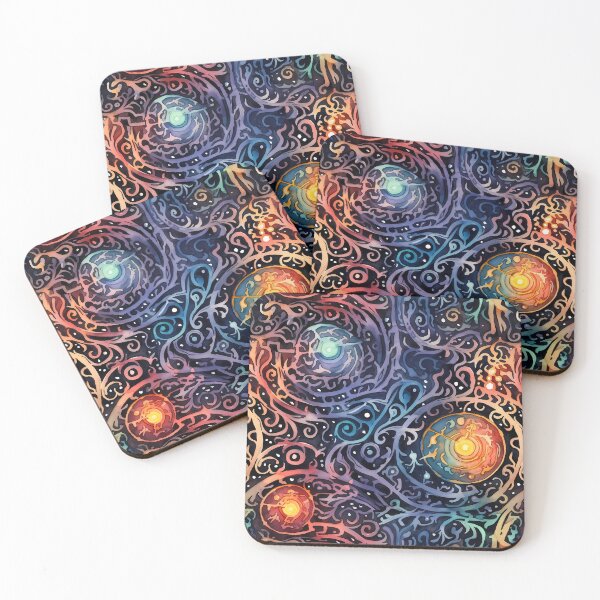 Item preview, Swirling Magic Spell Pattern designed and sold by SchorlCraft.
