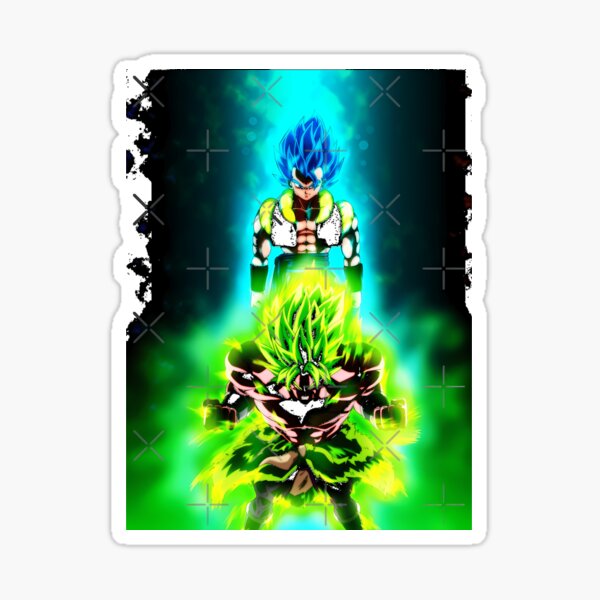 DBS Broly vs. Gogeta Blue A4 Printout