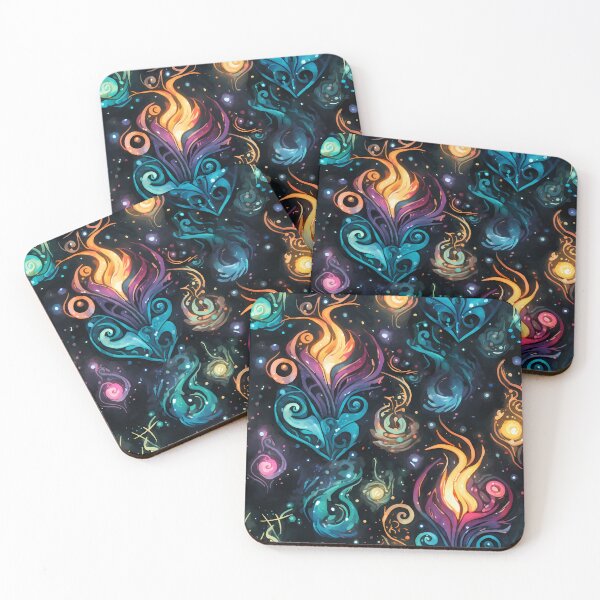 Item preview, Swirling Magic Spell Pattern designed and sold by SchorlCraft.