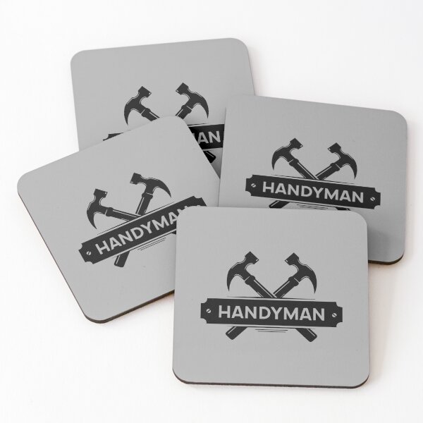 Item preview, HandyMan logo with hammers designed and sold by rubenarocho.