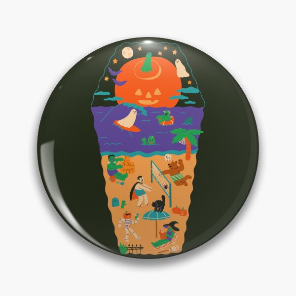 Item preview, Spooky Beach Party designed and sold by obinsun.