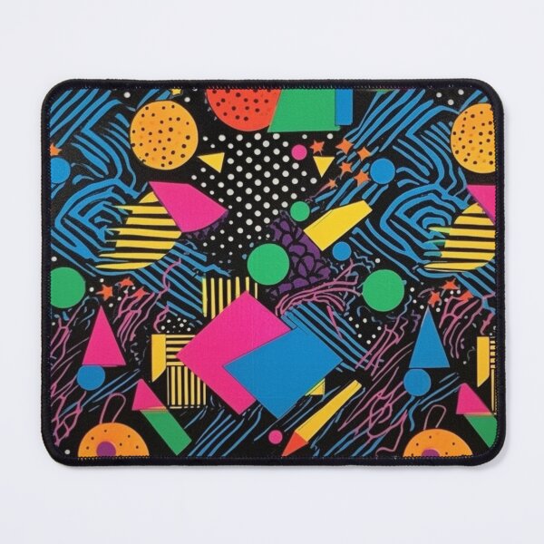 Item preview, 1980s wallpaper multicoloured pattern designed and sold by And-So.