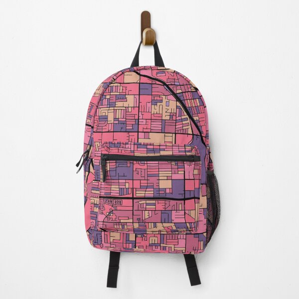 Item preview, Anaheim Map Pattern in Purple & Pink designed and sold by PatternMaps.