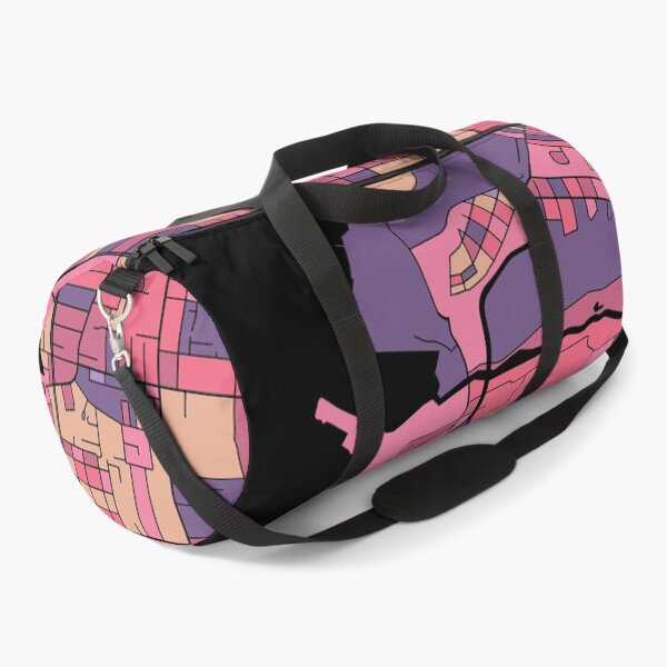 Item preview, Anchorage Map Pattern in Purple & Pink designed and sold by PatternMaps.