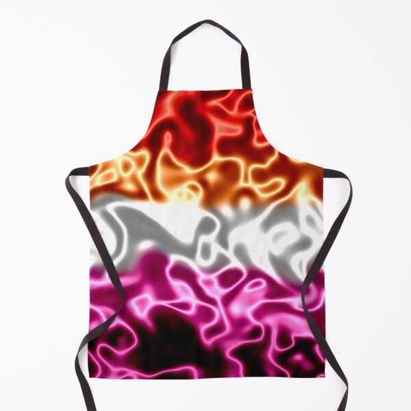 Artikelvorschau, Seidiges Swirl-Design mit lesbischem Stolz entworfen und verkauft von Skylark-Designs.