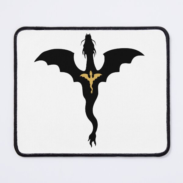 Item preview, Black Dragon and Golden Dragon designed and sold by ShopLizCreates.