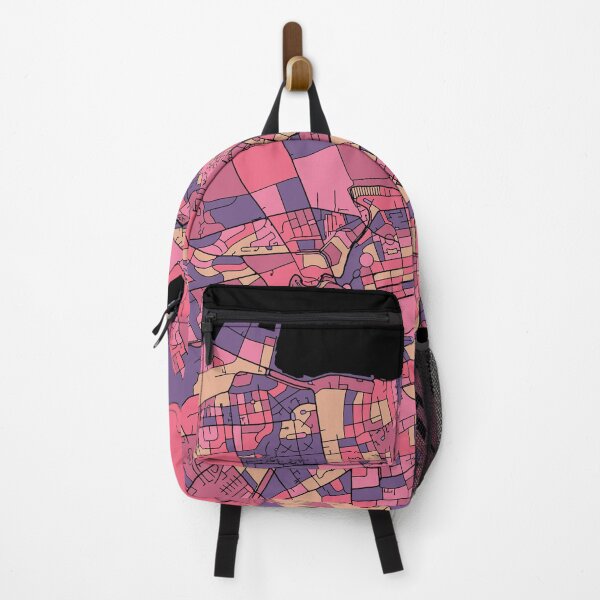Item preview, Edinburgh Map Pattern in Purple & Pink designed and sold by PatternMaps.