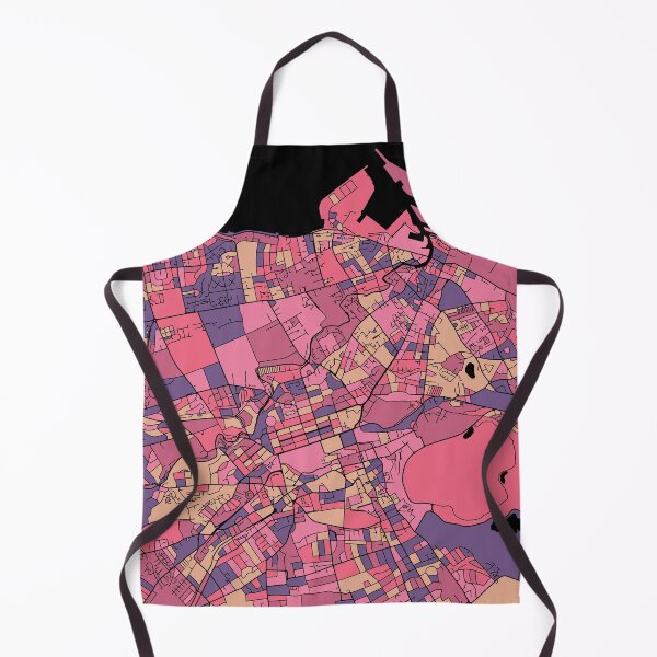 Item preview, Edinburgh Map Pattern in Purple & Pink designed and sold by PatternMaps.