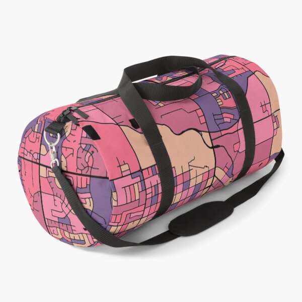 Item preview, Fort Collins Map Pattern in Purple & Pink designed and sold by PatternMaps.