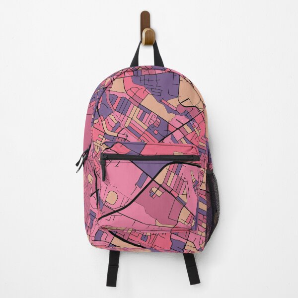 Item preview, Lexington Map Pattern in Purple & Pink designed and sold by PatternMaps.