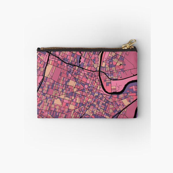 Item preview, Newark Map Pattern in Purple & Pink designed and sold by PatternMaps.