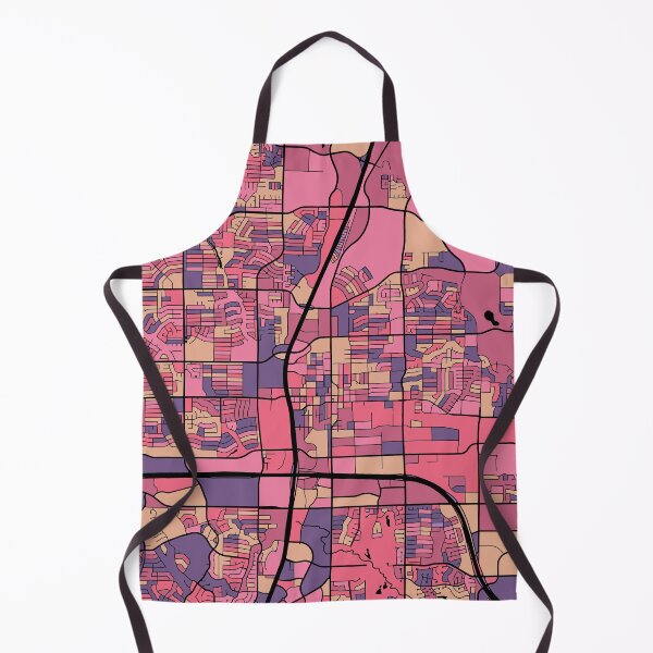 Item preview, Plano Map Pattern in Purple & Pink designed and sold by PatternMaps.