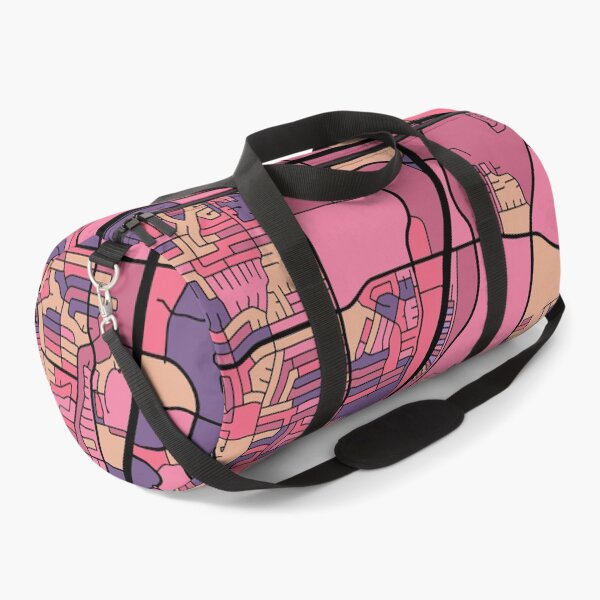 Item preview, Plano Map Pattern in Purple & Pink designed and sold by PatternMaps.